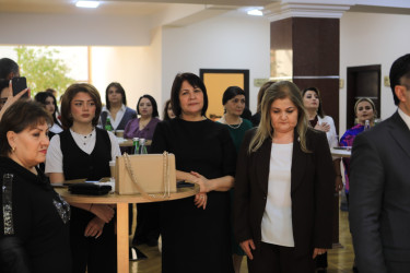 YAP Gəncə şəhər təşkilatında 8 Mart – Beynəlxalq Qadınlar Gününə həsr olunmuş tədbir keçirilib