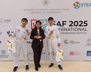 Gəncə məktəbliləri SAF 2025-dən yüksək nəticələrlə qayıdıblar