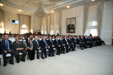 Gəncədə Yeni Azərbaycan Partiyasının yaradılmasının 33-cü ildönümünə həsr olunmuş tədbir keçirilib