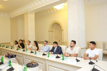 “Diaspor gəncləri 1+1” Proqramı çərçivəsində 3 fərqli ölkədən 6 gənc Gəncə şəhərinə səfər edib