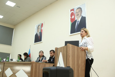 Gəncədə “Gender əsaslı zorakılığa qarşı 16 günlük fəallıq” kampaniyası çərçivəsində tədbir keçirilib