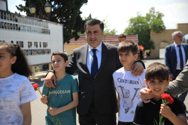 Gəncədə şəhid övladları üçün “Yay məktəbi” layihəsinə start verilib