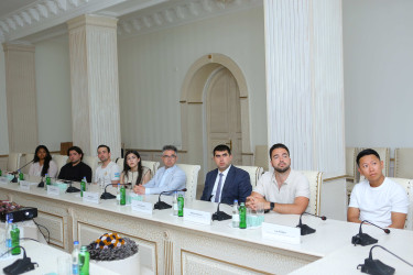 “Diaspor gəncləri 1+1” Proqramı çərçivəsində 3 fərqli ölkədən 6 gənc Gəncə şəhərinə səfər edib