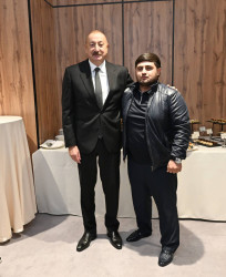 İlham Əliyev və birinci xanım Mehriban Əliyeva Gəncədə keçirilən III MDB Oyunlarının təntənəli açılış mərasimini izləyiblər