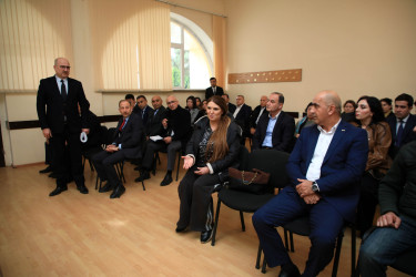 Niyazi Bayramov növbəti dəfə sakinlərlə görüşüb