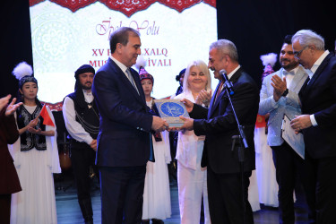 Gəncədə XV “İpək Yolu” Beynəlxalq Musiqi Festivalının bağlanış mərasimi keçirilib