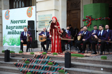 Gəncədə İlaxır çərşənbə və Novruz bayramı qeyd olunub