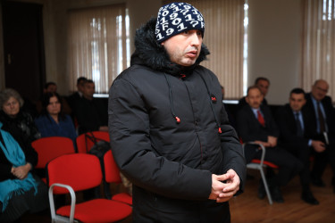 Niyazi Bayramov 1 nömrəli tam orta məktəbdə vətəndaşlarla görüşüb