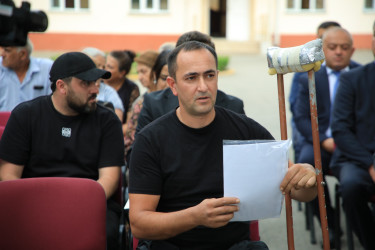 Niyazi Bayramov növbəti dəfə sakinlərlə görüşüb