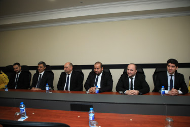 Niyazi Bayramov “Gəncə” Basketbol Klubunun üzvləri ilə görüşüb