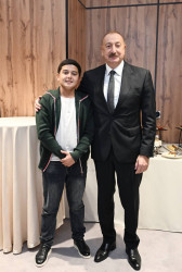 İlham Əliyev və birinci xanım Mehriban Əliyeva Gəncədə keçirilən III MDB Oyunlarının təntənəli açılış mərasimini izləyiblər