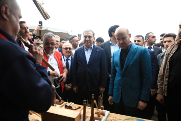 Niyazi Bayramov IV Milli Yaylaq Festivalında iştirak edib