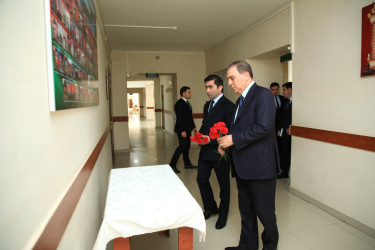 Niyazi Bayramov 14 nömrəli tam orta məktəbdə səyyar görüş keçirib