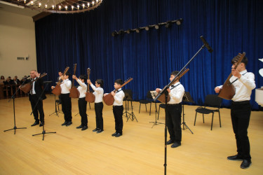 Gəncədə Ulu Öndər Heydər Əliyevin əziz xatirəsinə həsr olunmuş “İthaf” adlı konsert proqramı keçirilib
