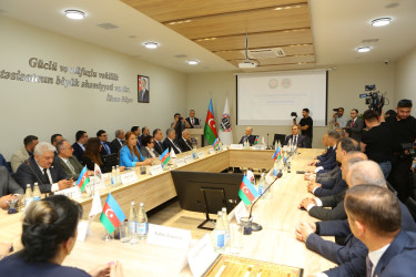 Gəncə Regional Vəkil Bürosunun yeni inzibati binasının açılış mərasimi keçirilib