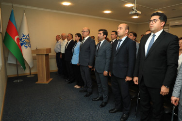 YAP Gəncə şəhər təşkilatının yaradılmasının 32 illiyi münasibətilə tədbir keçirilib