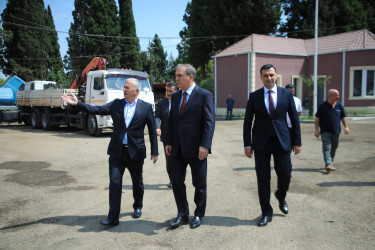 Niyazi Bayramov MKTİB-nə gətirilən yeni texnikalara baxış keçirib