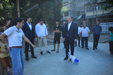Niyazi Bayramov növbəti “ABAD məhəllə” layihəsi çərçivəsində görülən işlərlə tanış olub