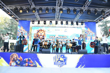 Gəncədə ilk dəfə voleybol festivalı keçirilib