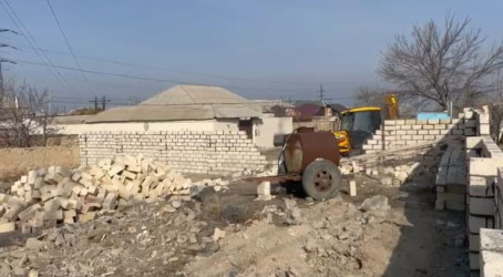 Gəncədə müvafiq icazəverici sənədlər olmadan aparılan tikintilərlə bağlı nəzarət tədbirləri davam etdirilir