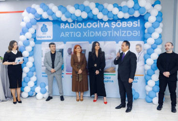 SAĞLAM AİLƏ Tibb Mərkəzinin Gəncə filialında Radiologiya şöbəsi fəaliyyətə başlayıb