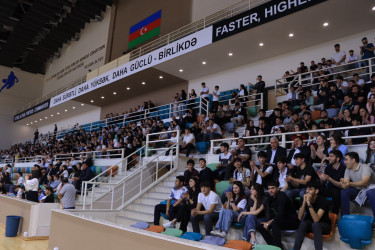 Gəncədə universitetlərarası basketbol yarışının açılış mərasimi keçirilib