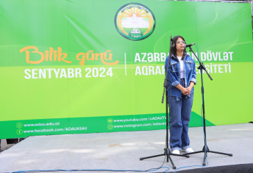 Gəncədə fəaliyyət göstərən universitetlərdə “Bilik günü” keçirilib