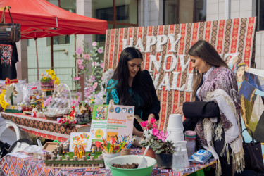 Gəncə “Dünya Məktəbi”ndə “Paxlava” festivalı keçirilib