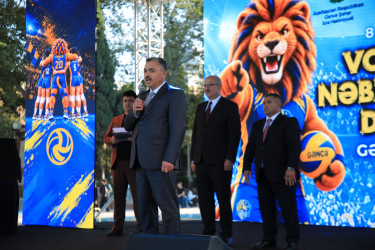 Gəncədə ilk dəfə voleybol festivalı keçirilib