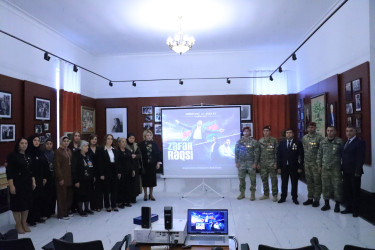 Mir Cəlal Paşayevin Ev Muzeyində “Zəfər rəqsi” filmi nümayiş olunub