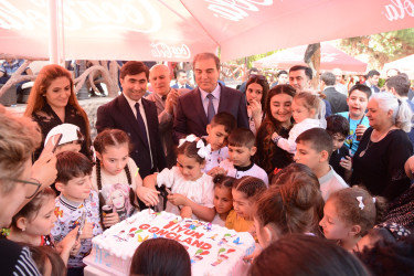 Gəncədə 1 İyun-Uşaqların Beynəlxalq Müdafiəsi Günü münasibətilə şəhid övladları üçün bayram tədbiri keçirilib