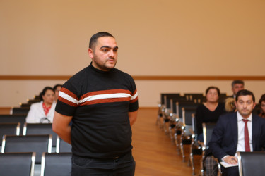 Niyazi Bayramov 41 nömrəli tam orta məktəbdə vətəndaşlarla görüşüb