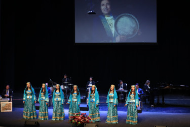 Gəncədə Xalq artisti Mənsum İbrahimovun 65 illik yubileyi münasibətilə yaradıcılıq gecəsi keçirilib