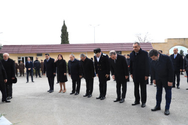 Gəncədə 20 Yanvar – Ümumxalq Hüzn Gününün 35-ci ldönümü ilə əlaqədar olaraq anım mərasimi keçirilib