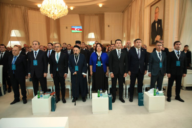 Gəncədə “İnklüziv cəmiyyət quruculuğunda din xadimlərinin rolu” mövzusunda regional konfrans keçirilib