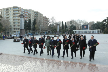 Gəncədə Ümummilli Lider Heydər Əliyevin xatirəsi anılıb