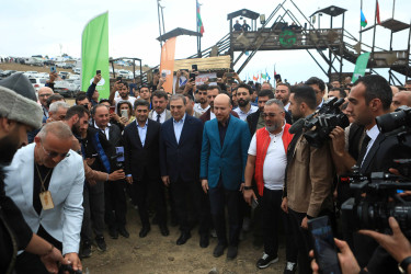 Niyazi Bayramov IV Milli Yaylaq Festivalında iştirak edib