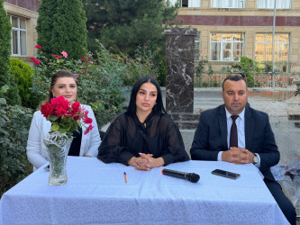 Gəncə məktəblərində “Bilik Günü” qeyd olunub