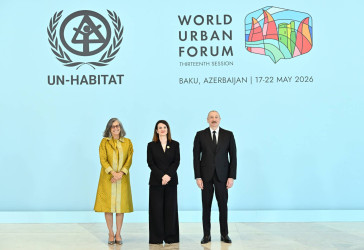 Prezident İlham Əliyev Bakıda Ümumdünya Şəhərsalma Forumunun 13-cü Sessiyasının (WUF13) açılış mərasimində iştirak edir
