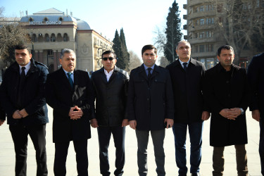 Gəncədə fəaliyyət göstərən iki ali təhsil müəssisəsinə velosipedlər hədiyyə olunub