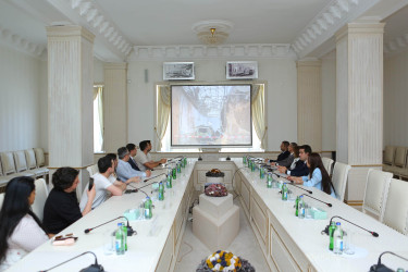 “Diaspor gəncləri 1+1” Proqramı çərçivəsində 3 fərqli ölkədən 6 gənc Gəncə şəhərinə səfər edib