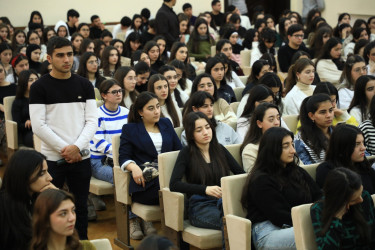 Gəncədə “Sağlam həyat tərzinin təbliği” mövzusunda tədbir keçirilib