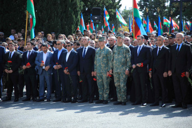 Gəncədə 27 Sentyabr – Anım Günü ilə bağlı ümumşəhər tədbiri keçirilib