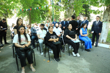 Niyazi Bayramov Aqrar Universitetdə qəbul keçirib