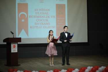 Gəncədə Türkiyənin Milli Suverenlik və Uşaq Bayramına həsr olunmuş tədbir keçirilib
