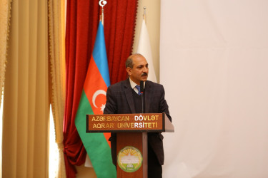 Gəncədə “Ulu Öndər Heydər Əliyev müasir Azərbaycan Respublikasının, Konstitusiyasının və suverenliyinin banisidir” mövzusunda konfrans keçirilib