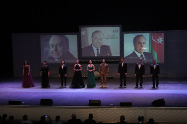 Gəncədə Azərbaycan Dövlət Akademik Musiqili Teatrının konsert proqramı keçirilib