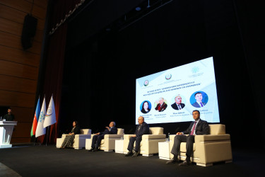 Gəncədə Heydər Əliyev: “Azərbaycanın suverenliyi və müstəqilliyi xalqımızın azad ruhunun təcəssümüdür” mövzusunda konfrans keçirilib