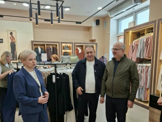 Gəncənin nümayəndə heyəti Qomelin daha bir neçə aparıcı müəssisəsində olub