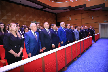 Gəncədə Beynəlxalq Müəllimlər Günü qeyd olunub